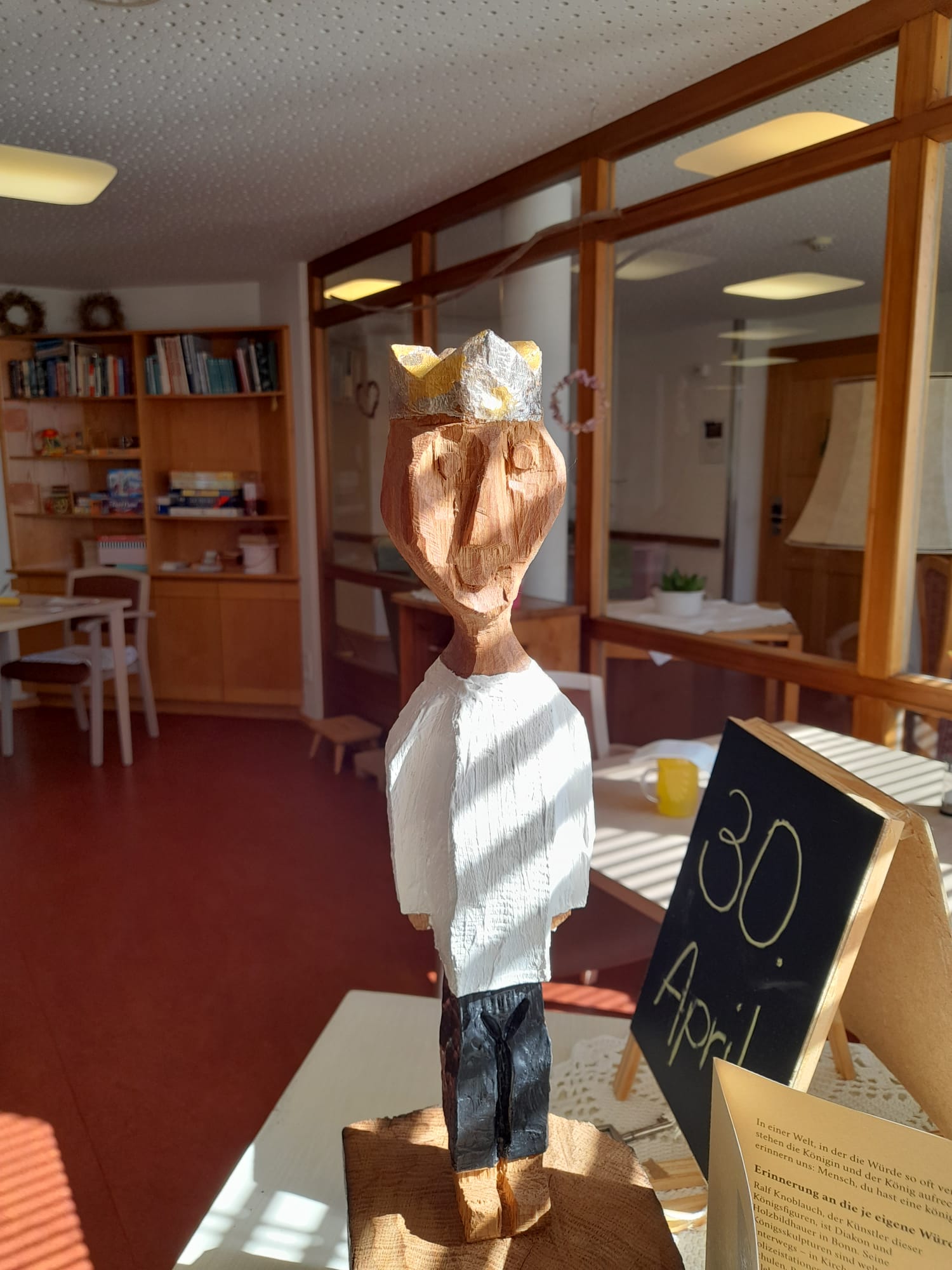 Königlicher Besuch Besuch auf der Wohngruppe Kapf 1 – HdG-Götzis